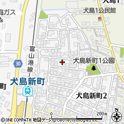 〒931-8328 富山県富山市犬島新町の地図