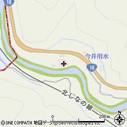 長野県長野市豊野町川谷933-1周辺の地図