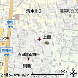 富山県高岡市泉町9-33周辺の地図