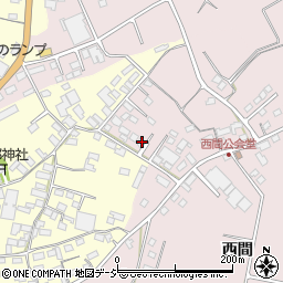 長野県中野市西条443周辺の地図