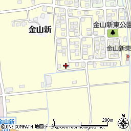 富山県富山市金山新東538周辺の地図