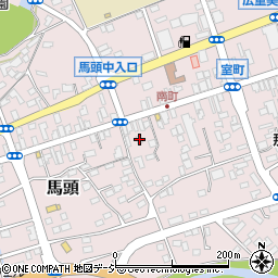 栃木県那須郡那珂川町馬頭326周辺の地図