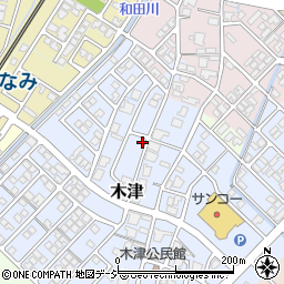 富山県高岡市木津2291周辺の地図