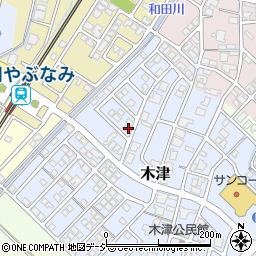 富山県高岡市木津2389周辺の地図