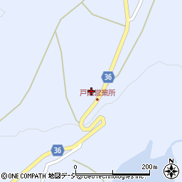 アルピコ交通株式会社　長野支社・戸隠支所周辺の地図
