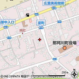 栃木県那須郡那珂川町馬頭379周辺の地図
