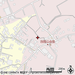 長野県中野市西条436周辺の地図