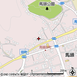 栃木県那須郡那珂川町馬頭225周辺の地図