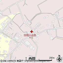 長野県中野市西条422周辺の地図