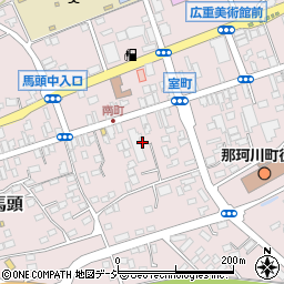 栃木県那須郡那珂川町馬頭349周辺の地図
