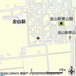 富山県富山市金山新東555周辺の地図