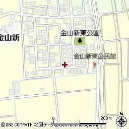 富山県富山市金山新東598周辺の地図