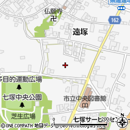 石川県かほく市遠塚ハ周辺の地図