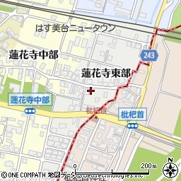 富山県高岡市蓮花寺東部周辺の地図