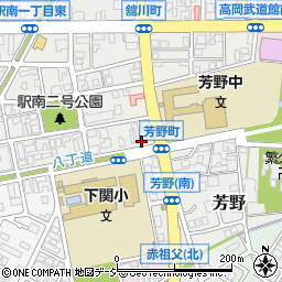 富田保険周辺の地図