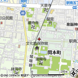 富山県高岡市関本町101周辺の地図