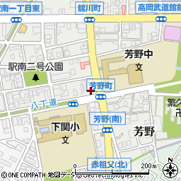 株式会社小西商事　高岡営業所周辺の地図
