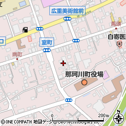 栃木県那須郡那珂川町馬頭392周辺の地図