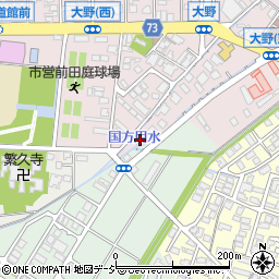 富山県高岡市大野143周辺の地図