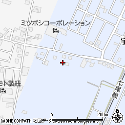石川県かほく市宇気子1-4周辺の地図