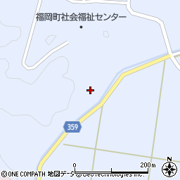 石堤大野線周辺の地図