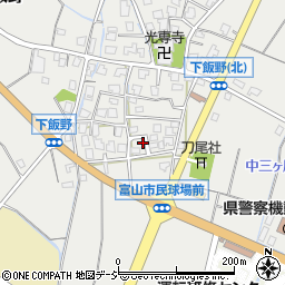 富山県富山市下飯野169-10周辺の地図