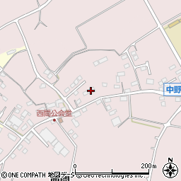 長野県中野市西条417周辺の地図