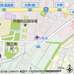 富山県高岡市大野139周辺の地図