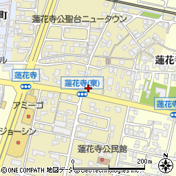 富山県高岡市蓮花寺西部周辺の地図