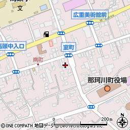 栃木県那須郡那珂川町馬頭374周辺の地図