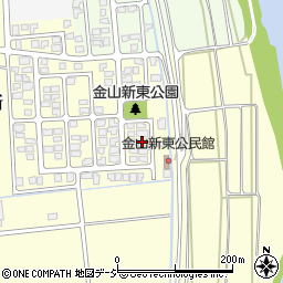 富山県富山市金山新東645周辺の地図