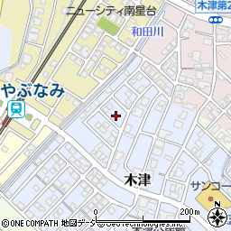 富山県高岡市木津2380周辺の地図