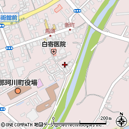 栃木県那須郡那珂川町馬頭537周辺の地図
