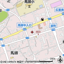 栃木県那須郡那珂川町馬頭329周辺の地図