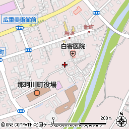 栃木県那須郡那珂川町馬頭548周辺の地図