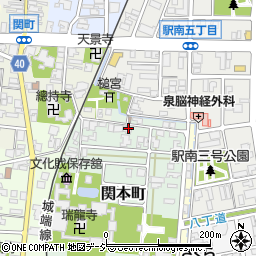 富山県高岡市関本町52周辺の地図