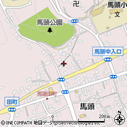 栃木県那須郡那珂川町馬頭206周辺の地図