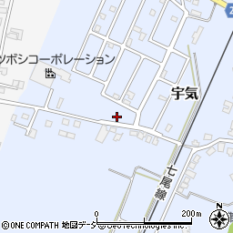 石川県かほく市宇気ツ19-10周辺の地図