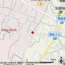 長野県中野市西条849周辺の地図