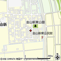 富山県富山市金山新東602周辺の地図