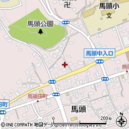 栃木県那須郡那珂川町馬頭204周辺の地図
