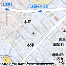 富山県高岡市木津671周辺の地図