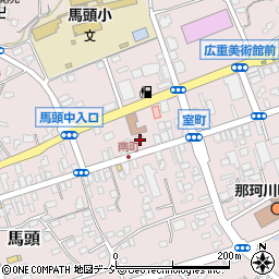 栃木県那須郡那珂川町馬頭363周辺の地図