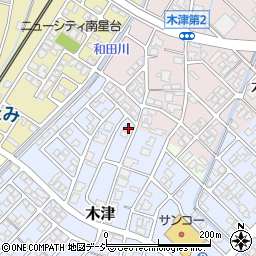 富山県高岡市木津2249-3周辺の地図