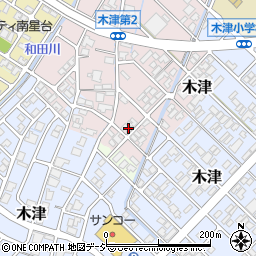 富山県高岡市木津217周辺の地図