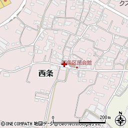 長野県中野市西条685周辺の地図