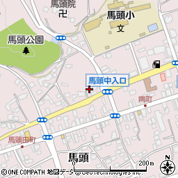 栃木県那須郡那珂川町馬頭199周辺の地図