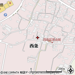 長野県中野市西条680周辺の地図