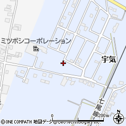 石川県かほく市宇気ツ19-21周辺の地図