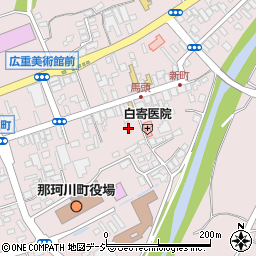 栃木県那須郡那珂川町馬頭457周辺の地図